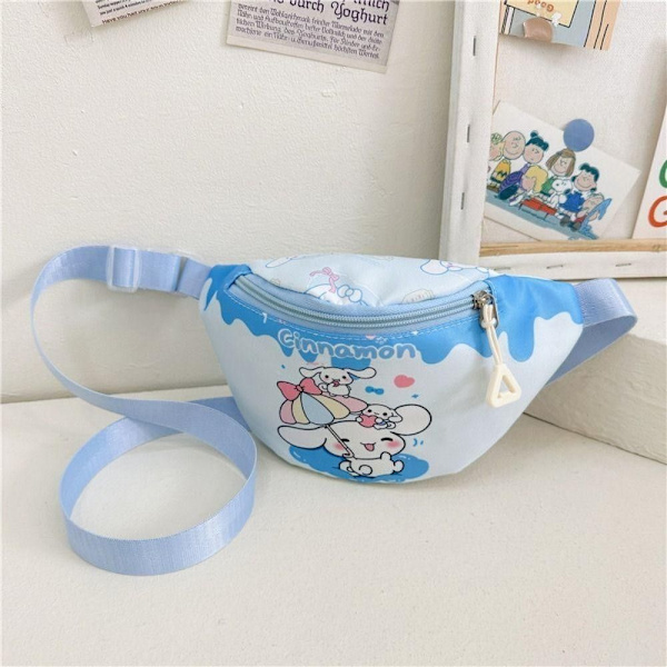 Kawaii Kitty Crossbody väska Tecknad stil Baby Girl liten ryggsäck Cinnamoroll