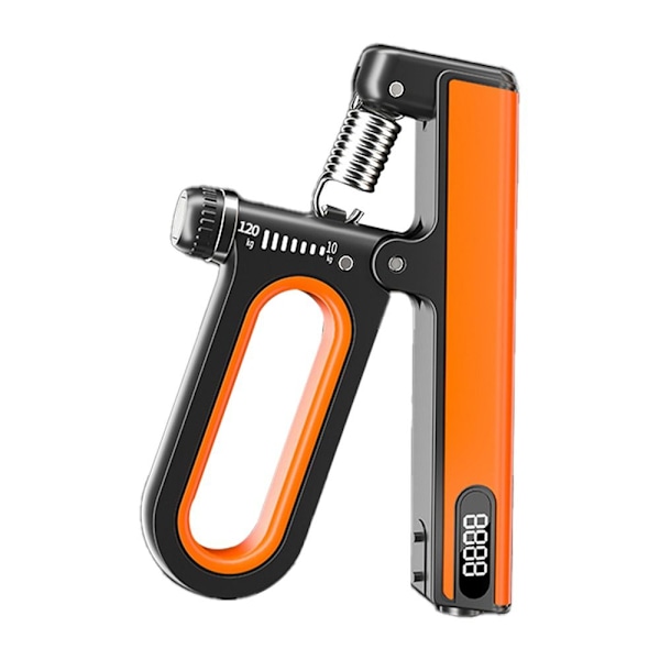 10-120 kg handgreppsförstärkare Automatisk räknegreppsstyrketränare orange