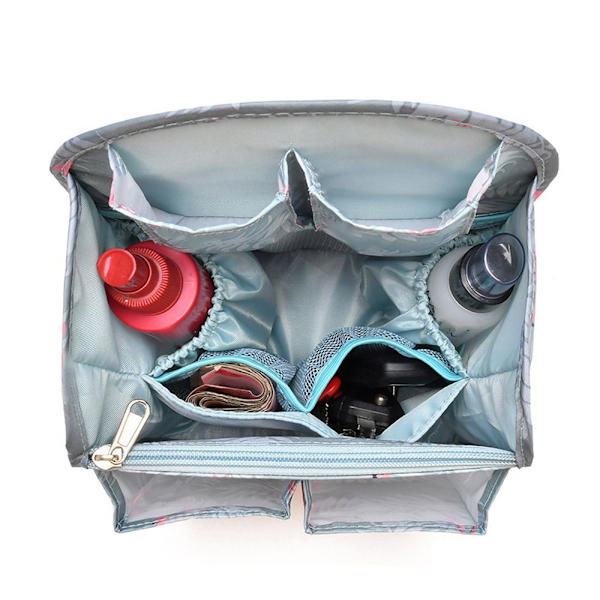 Ryggsäck Förvaring Insert Bag Inner Bag Fack Sortering Bag Liner Organizer Navy