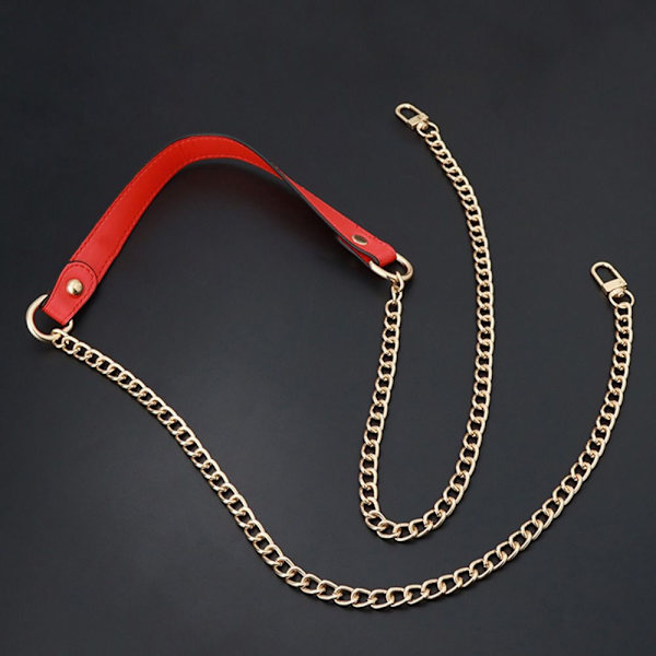 Gör-det-själv 120 cm Ersättningsaxelrem för Crossbody-väska red