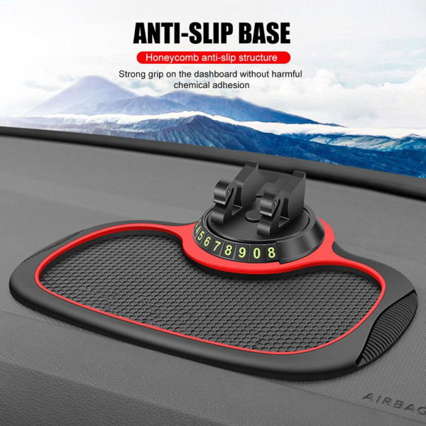 Multi-funktionell bil Anti-Slip Mat Biltelefon Hållare Sticky Dash blue one-size