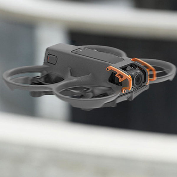 För DJI Avata 2 Linsskydd Gimbal Stötfångare Skyddsram Skydd AU~ red for DJI Avata2