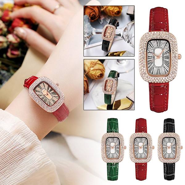 Watch Kvinnlig nisch Full Sky Star Watch Green One size