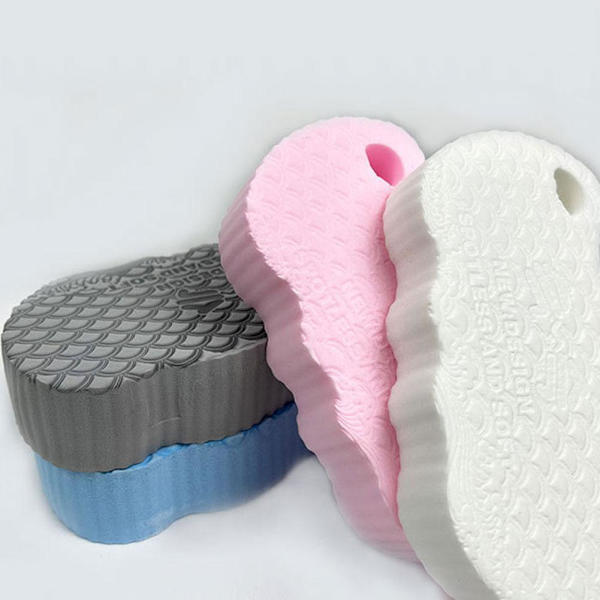 Ultramjuk badkroppsduschsvamp Supermjuk exfolierande bad S pink One-size