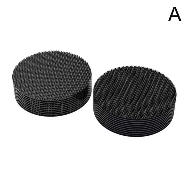 Multifunktionell halkskyddstejp för bilgolv, klassrum, av blackA 1pcs  circular