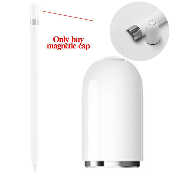 Pencil Cap Replacement Magnetic Protective Case Cap AU Ipad For whiteC nib