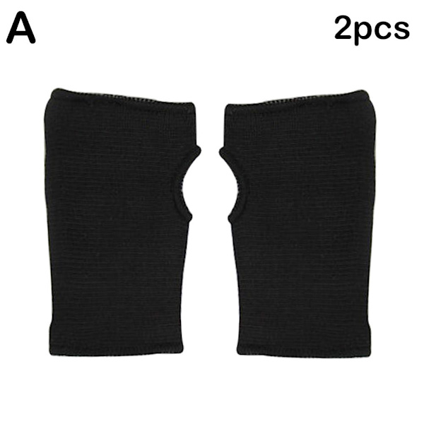 1 par handflatsskydd svart/grå Justerbart handleds-/handflatsstöd black L