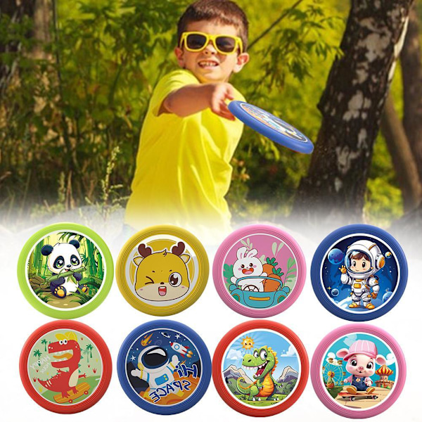 Frisbee Boomerang för Barn Utomhussporter Utomhus Frisbee Kul dinosaur 1pcs