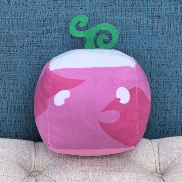 Blox Fruits Plyschleksaker Mjuka Kramgoa Plyschdockleksaker E one-size