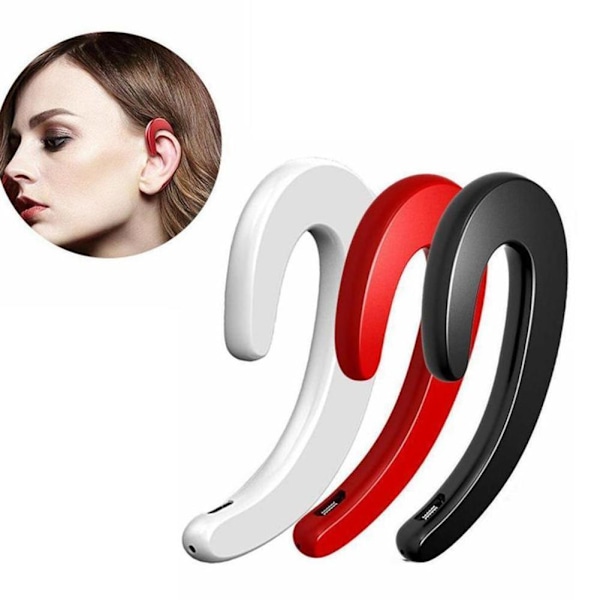 Y12 Benledning 3-knappars Bluetooth-headset Lång standby Ster black One-size