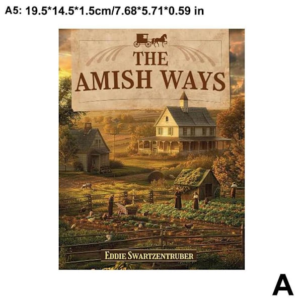 En Navy SeaI's Bug-In Guide & The Amish Ways & No Grid Survival Projects A5-storlek A5A One size