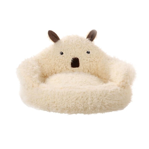 Nytt Cat Nest Season Warm Dog Nest Soft Plush Thickened Pad Ta bort Sofa M