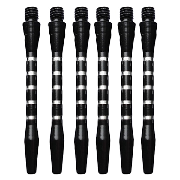 6 st Aluminiumlegering Dartpilar Harrows Dartstänger Blandad Färg red one-size