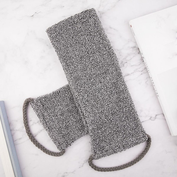 Badhandske i bambufiber med skumgummirubb C8X3 gray 1pcs gloves