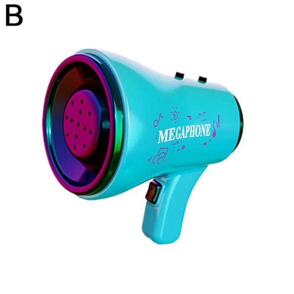 Inspelning Högtalare Utsökt Söt Rolig Musik Mikrofon Atmosfär Blue 1 1pcs