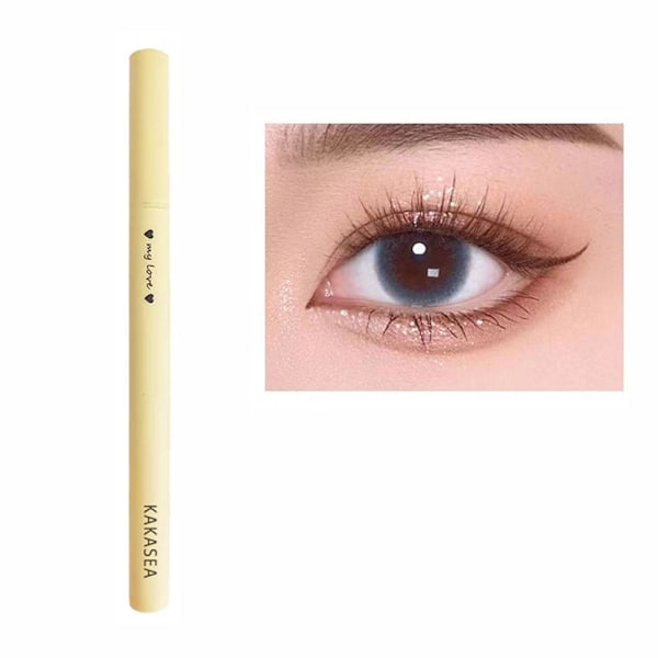 Ultrafin Eyeliner Slim Flytande Långvarig Vattentät Eyeliner Snabbtorkande Mjuk U8r0 02 # Brown 1.5ml