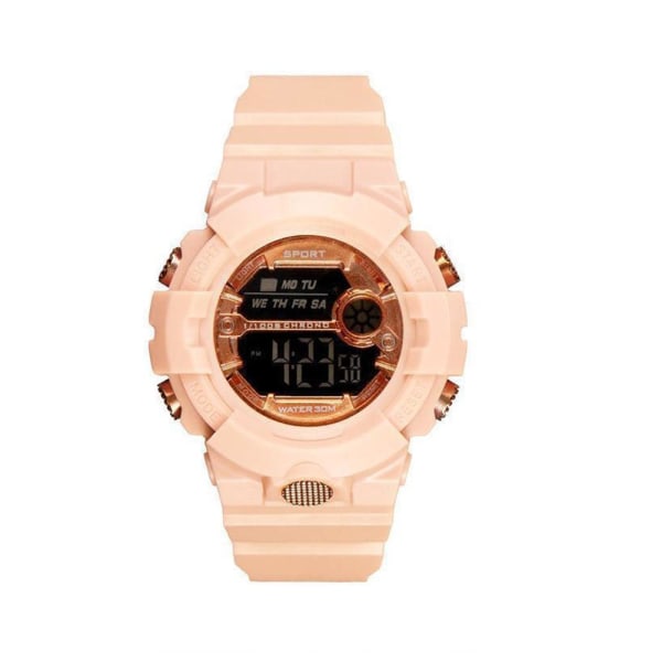Fashion Electric Sports Watch Watch för barn S White One size