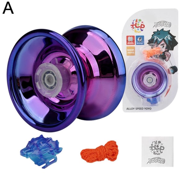 Mohr 3321 / 3322 Retro Play Metalllegering / Glasfiber Jelly Yoyo purple one-size