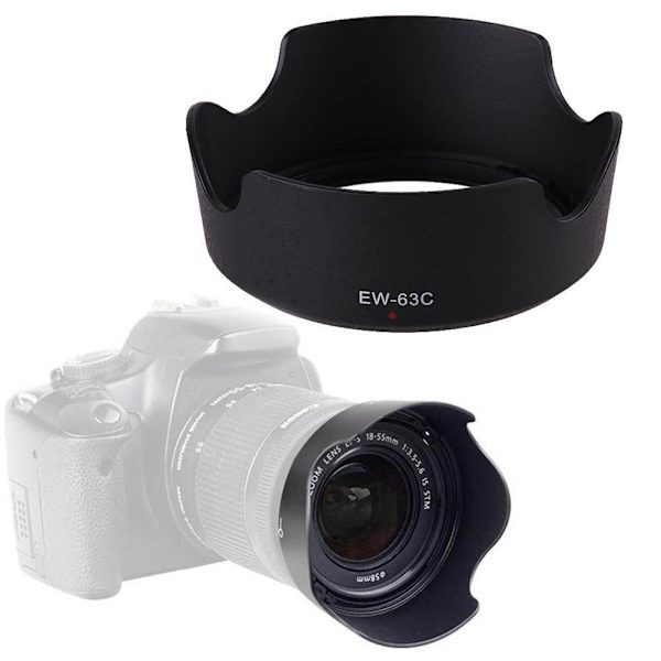 EW-63C 700D Motljusskydd för 18-55 mm 1: IS 3,5-5,6 NYTT New O8 D7U3 R4O2