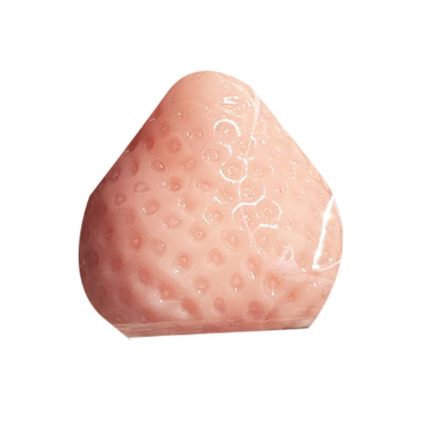 Jordgubbsdekompressionsleksaker Antistress PVC-leksaker Klämbar Avslappningsleksak Lot L2M4 Fine flash 1pcs