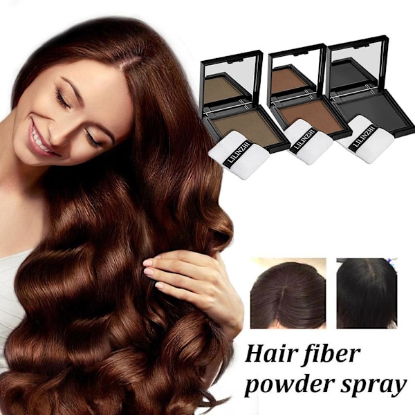 Hårlinjepuder Täcker Hög Panna Naturlig Färgning Hårfärg P coffee color 12g