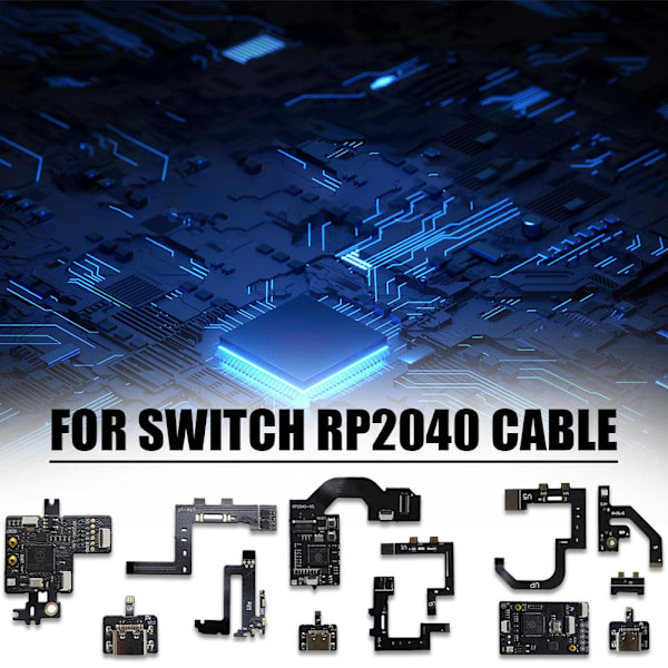 RP2040 Spelkonsol Chip Ersättning För Switch-Ns CPU Flex Ribbon Kabel  for lite 1pcs