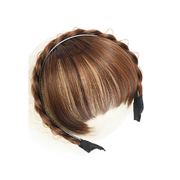 Korean Air Bangs Pannband Girl Fish Hair Bonds black 1pcs