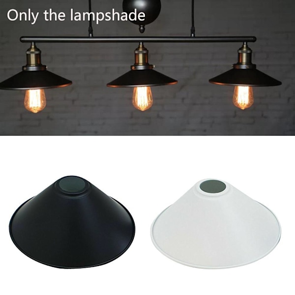 Modern metallhänge taklampa skärm Easy Lightin black One-size