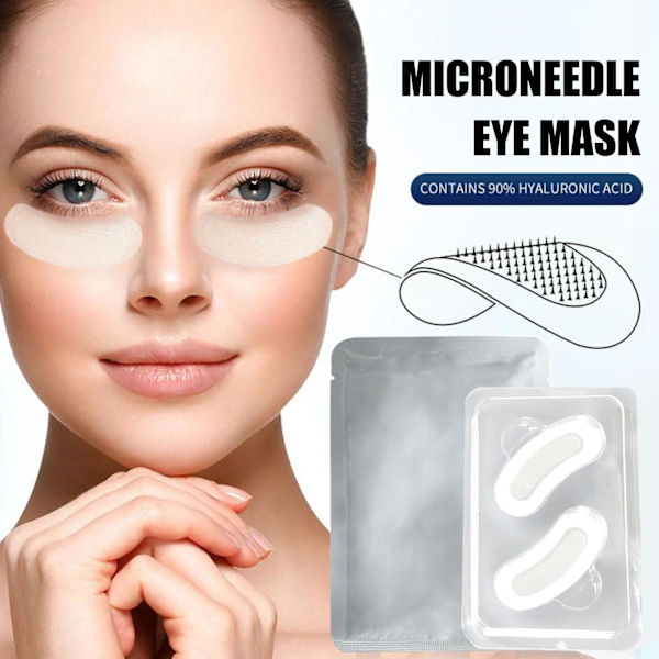 1 par mikro-nål ögonmasker kosmetika ansiktsmask mikro ny G6