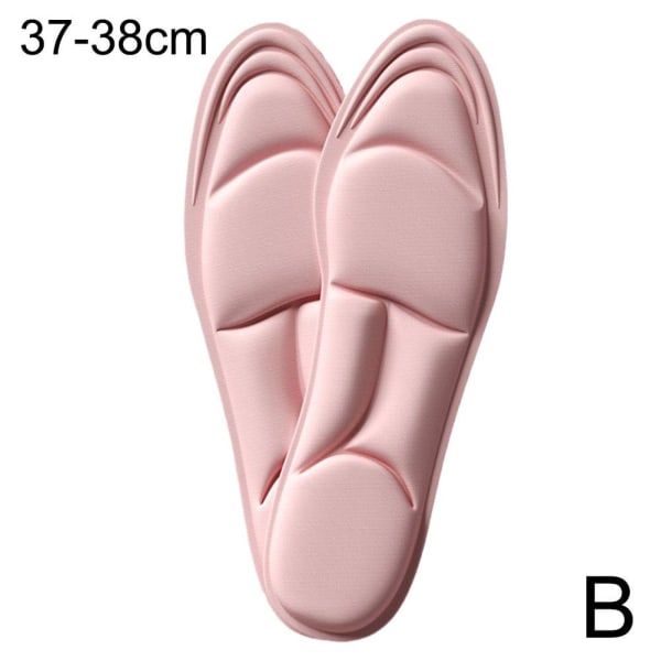 Work Boot Shoe Insoles Vandringstränare Innersulor Fotinlägg Su PINKE 43-44