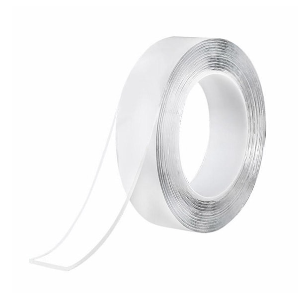 Dubbelhäftande Klar Tejp i Flera Storlekar DIY Hantverk Lim Kök-Badrum TransparentF 1mm*2cm*30cm