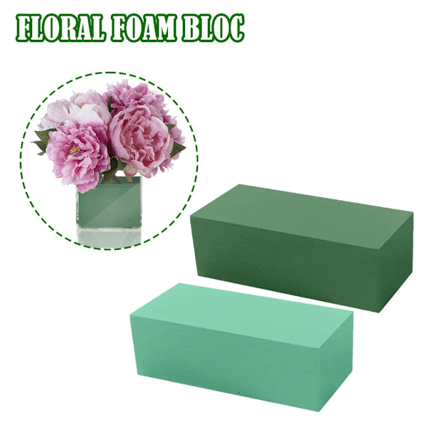 Artificiell torkad färsk blomma lera skumhållare tegelblock för fl Flower paste one-size