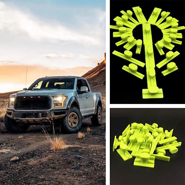 EIRZNGXQ Tjocka Buckla För Bulkutdragning, Lackfri Bulkreparation, Hagel A 16pcs