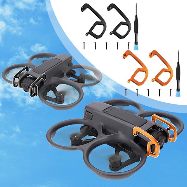 Gimbal-stötfångare i aluminiumlegering för dji Avata 2 Drone Anti-Collision Protector Fast orange 1pcs