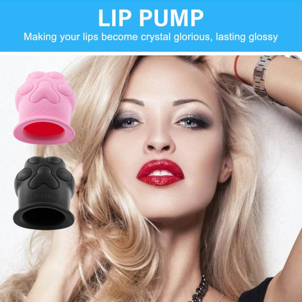 Cat Claw Lip Enhancement Mjukt Silikon Lip Enhancement Tool pink One-size
