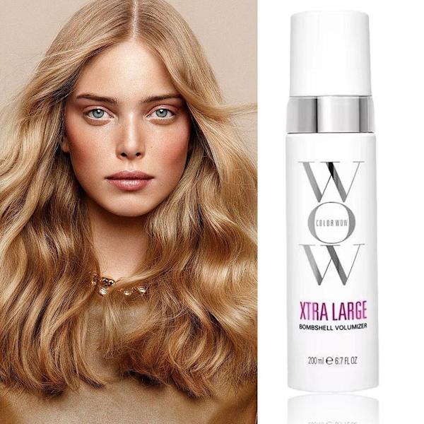 Hårvolym Förtjockande Styling Värmeskyddsskum Hår Anti-Frizz Definierande Rotprodukter Hår V6G2
