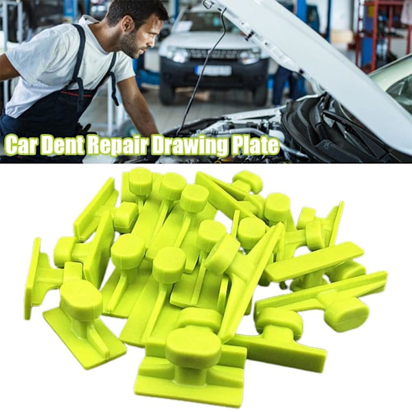 EIRZNGXQ Tjocka Buckla För Bulkutdragning, Lackfri Bulkreparation, Hagel A 16pcs
