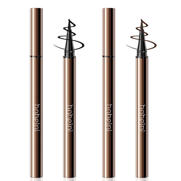 Svart Eyeliner Penna Vattentät Kladdfri Lämplig För Nybörjare Q0m7  02 # Brown 1ml