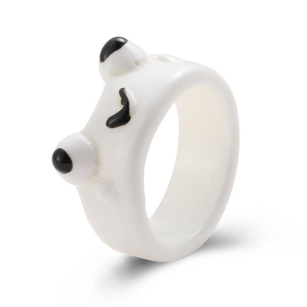 Frog Ring Söt Frog Ring Box Par Ring Tillbehör Present 2023 N Pink One size