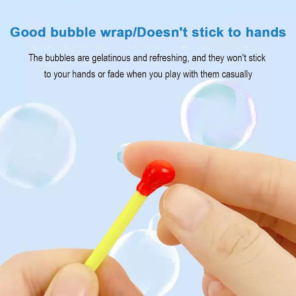 Barnens dag present Tecknad färgglad bubbelgummi T0Z2 random 1pcs