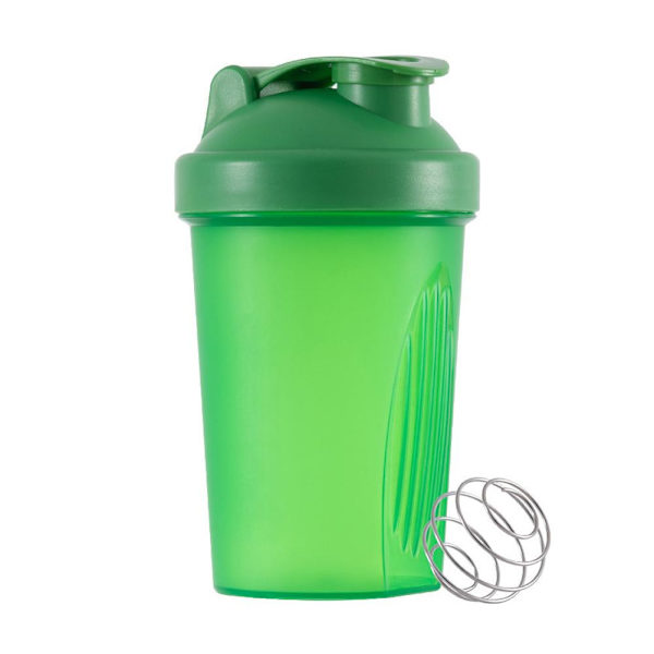 Sports Portable Praktisk Rörkopp Shaker Cup Sportvatten blue 400ml