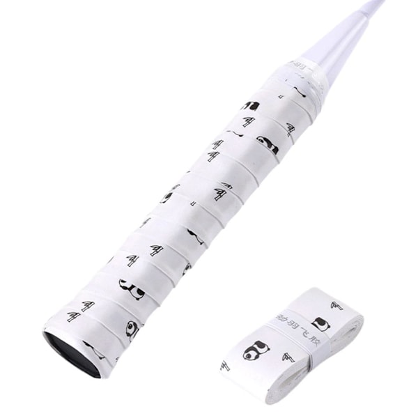 Badminton Tecknade Greppband Klibbiga Halkskydd Slitstarka D7 Love Panda 1pc