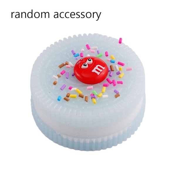 Simulering M Böna Sandwich Kex Kläm Leksak Dekompression Ve Purple M 1pcs random