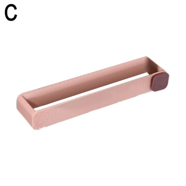 Väggmonterad perforerad skohylla förenklad duschtoffel Stor pink 1PC