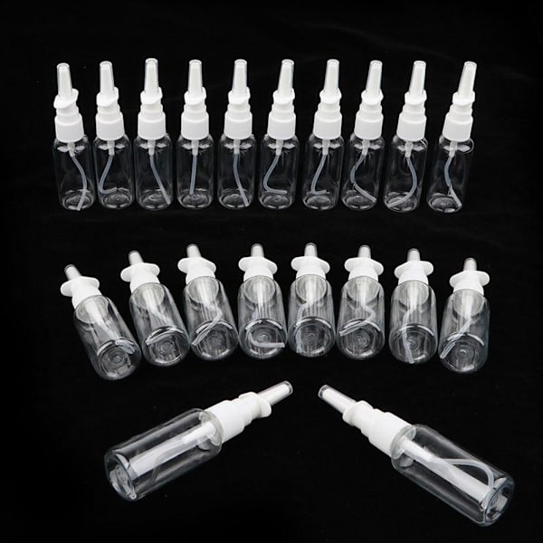Tomma nässprayflaskor Pumpsprayer Mist nässprayflaska Re TransparentC 30ml