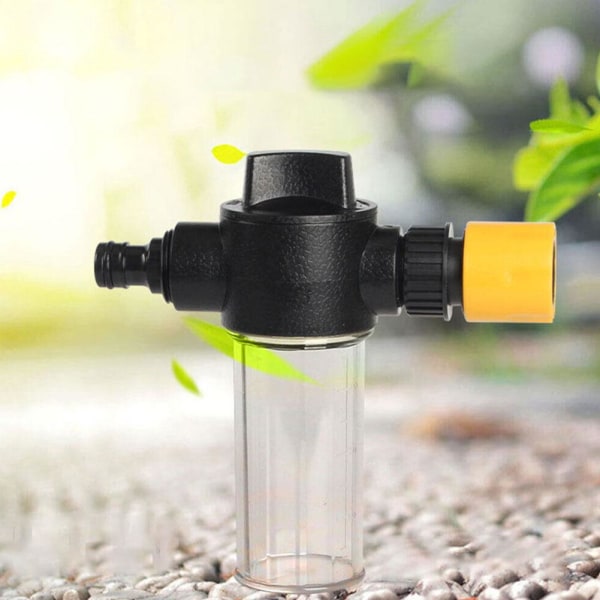 100ML Trädgårdsslang Skumlans Rengöring Tvättskummare~ L1Z3 D4P7 black one-size