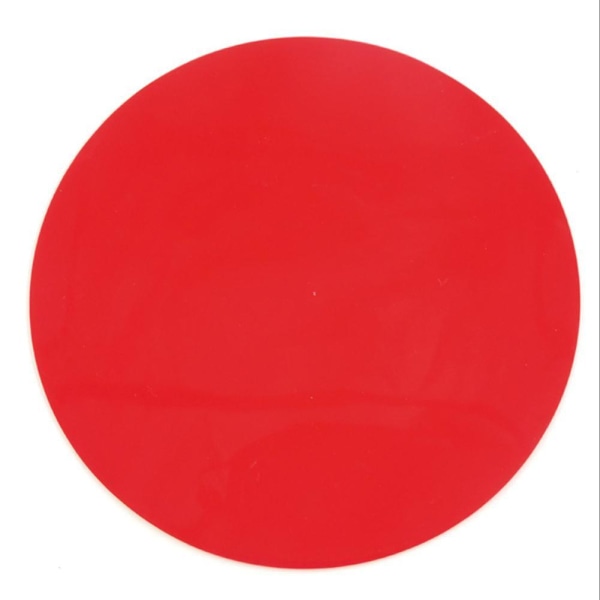 Burköppnare Gummi halkfri burk flaska lock greppöppnare pad grepp red One-size