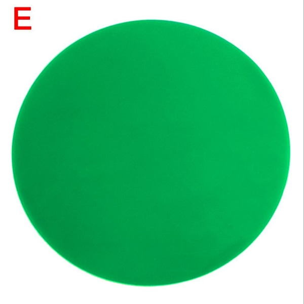 Burköppnare Gummi halkfri burk flaska lock greppöppnare pad grepp green One-size