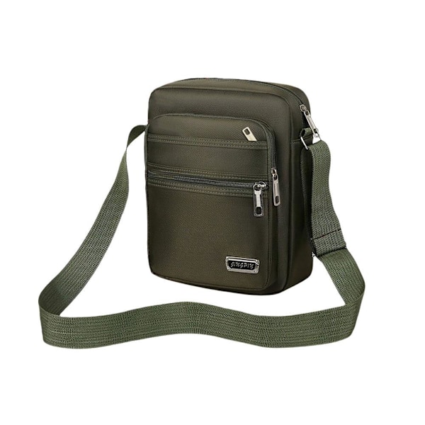 Axelremsväska messenger väska nylontyg α▲ δс ✨ш у✨  green onesize