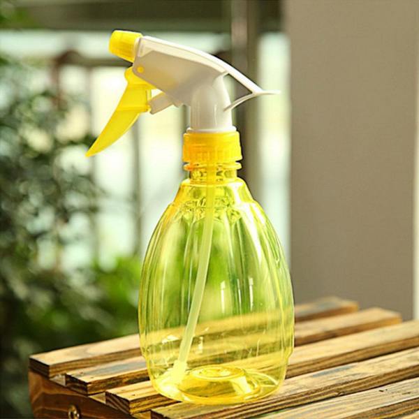 500ML Frisör Sprayflaska Salong Barberare Trädgårdsväxter Hår Vatten Mist BÄST yellow one-size